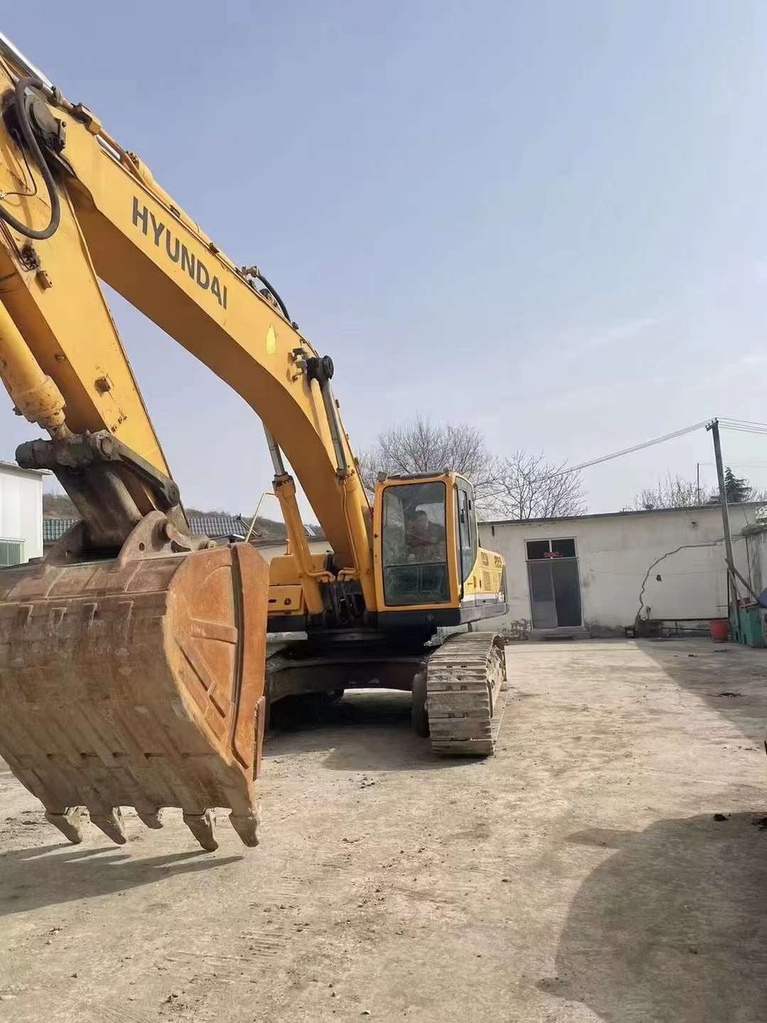 USED HYUNDAI R485LC-9T EXCAVATOR