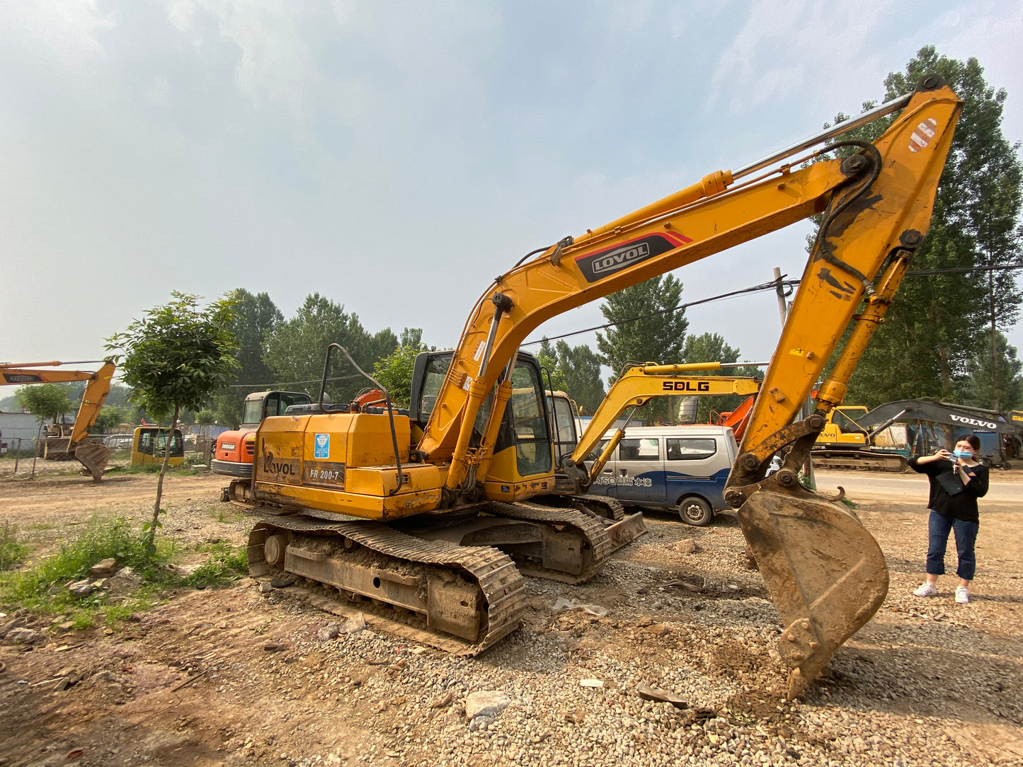 USED LOVOL FR150-7 EXCAVATOR