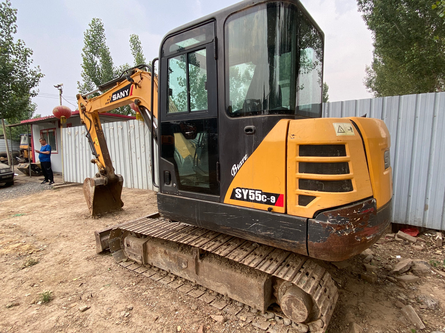 USED SANY SY55C-9 EXCAVATOR