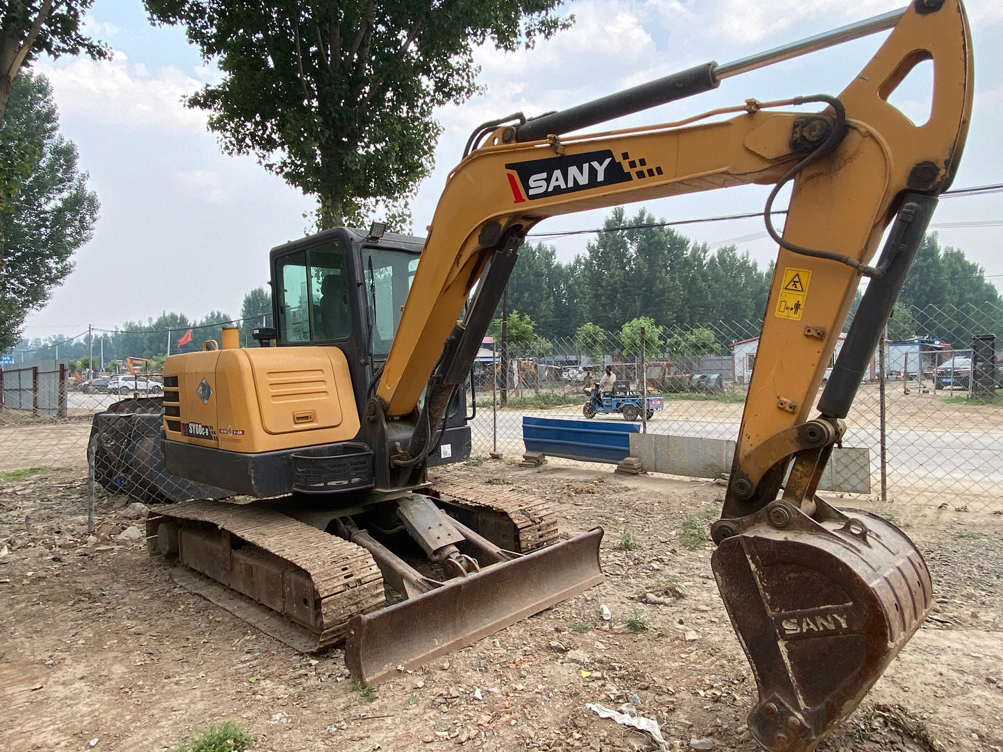 USED SANY SY60C-9 EXCAVATOR