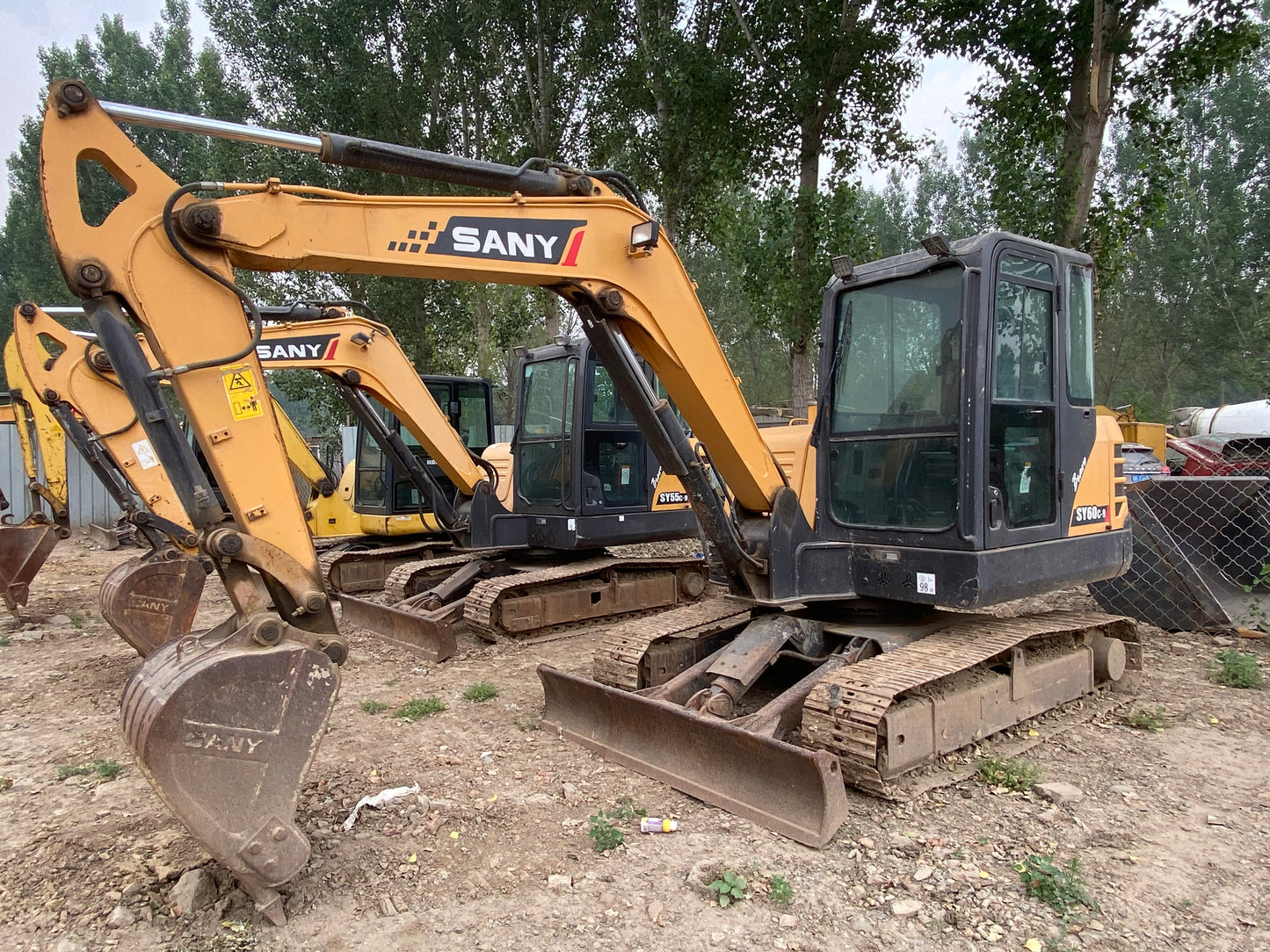 USED SANY SY60C-9 EXCAVATOR