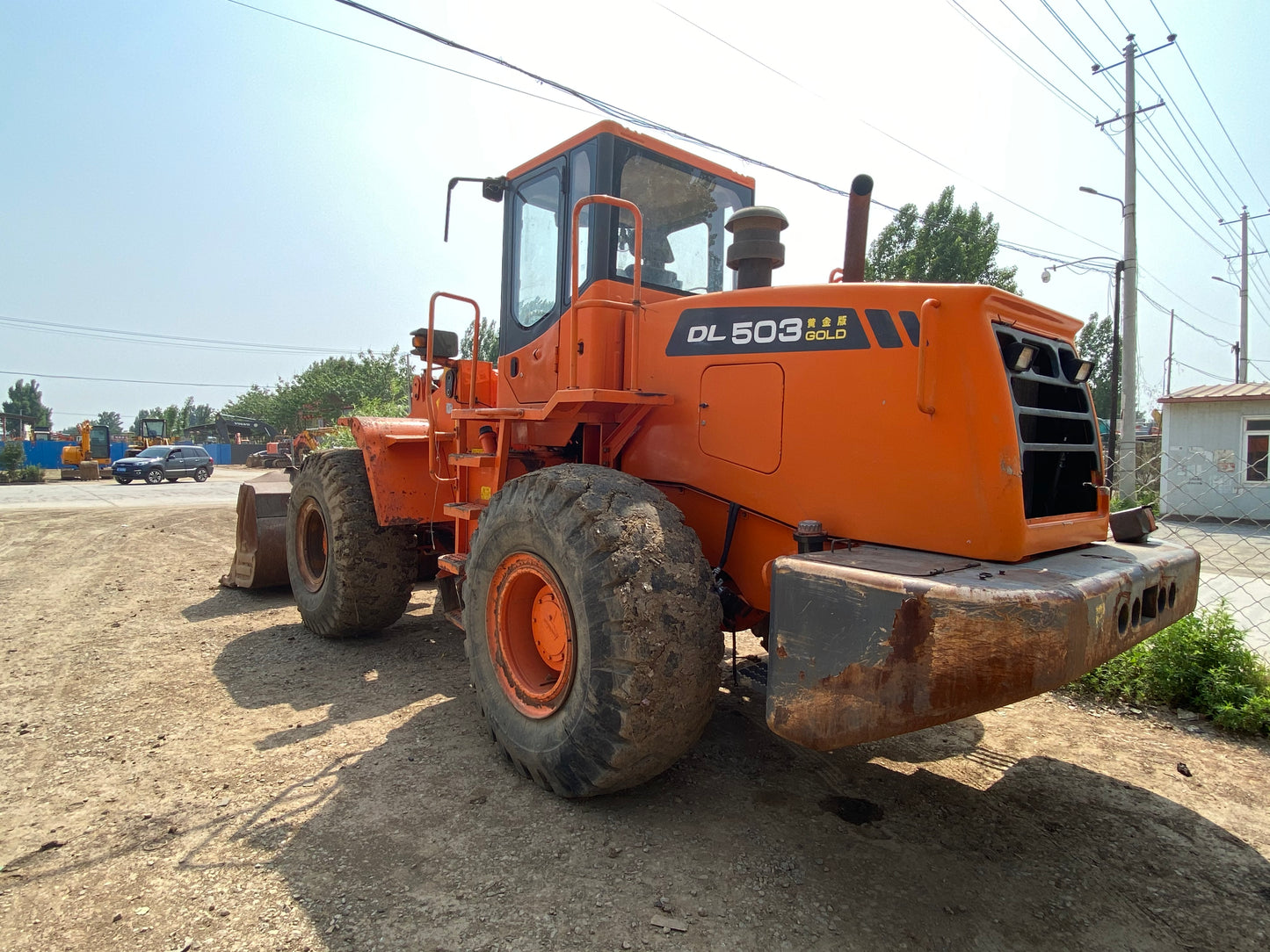 USED DOOSAN DL503 LOADER