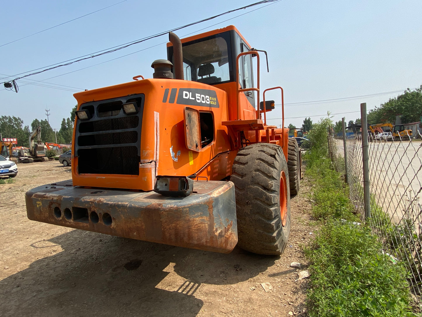 USED DOOSAN DL503 LOADER