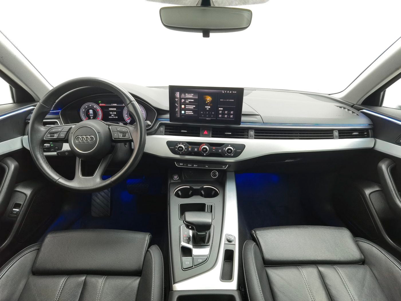 Used Audi A4L 2023 2.0T 40TFSI Dynamic Edition side view for China car export