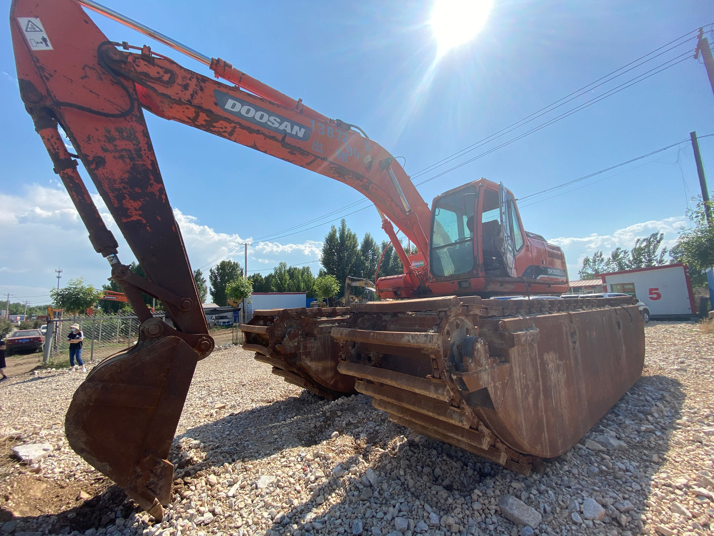 USED DOOSAN DH300LC-7 EXCAVATOR