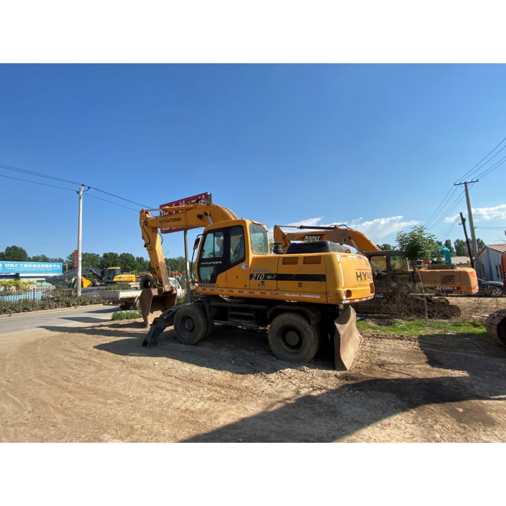 USED HYUNDAI R210W-7 WHEEL EXCAVATOR