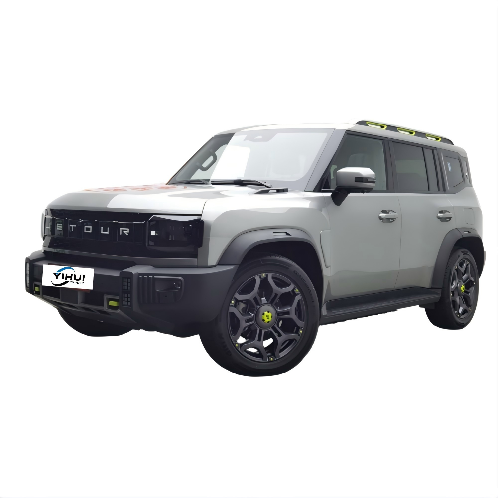 Used Jetour Traveler C-DM 2024 1.5TC-DM 208KM Mountain Edition Plug-in Hybrid exterior photo for China car export