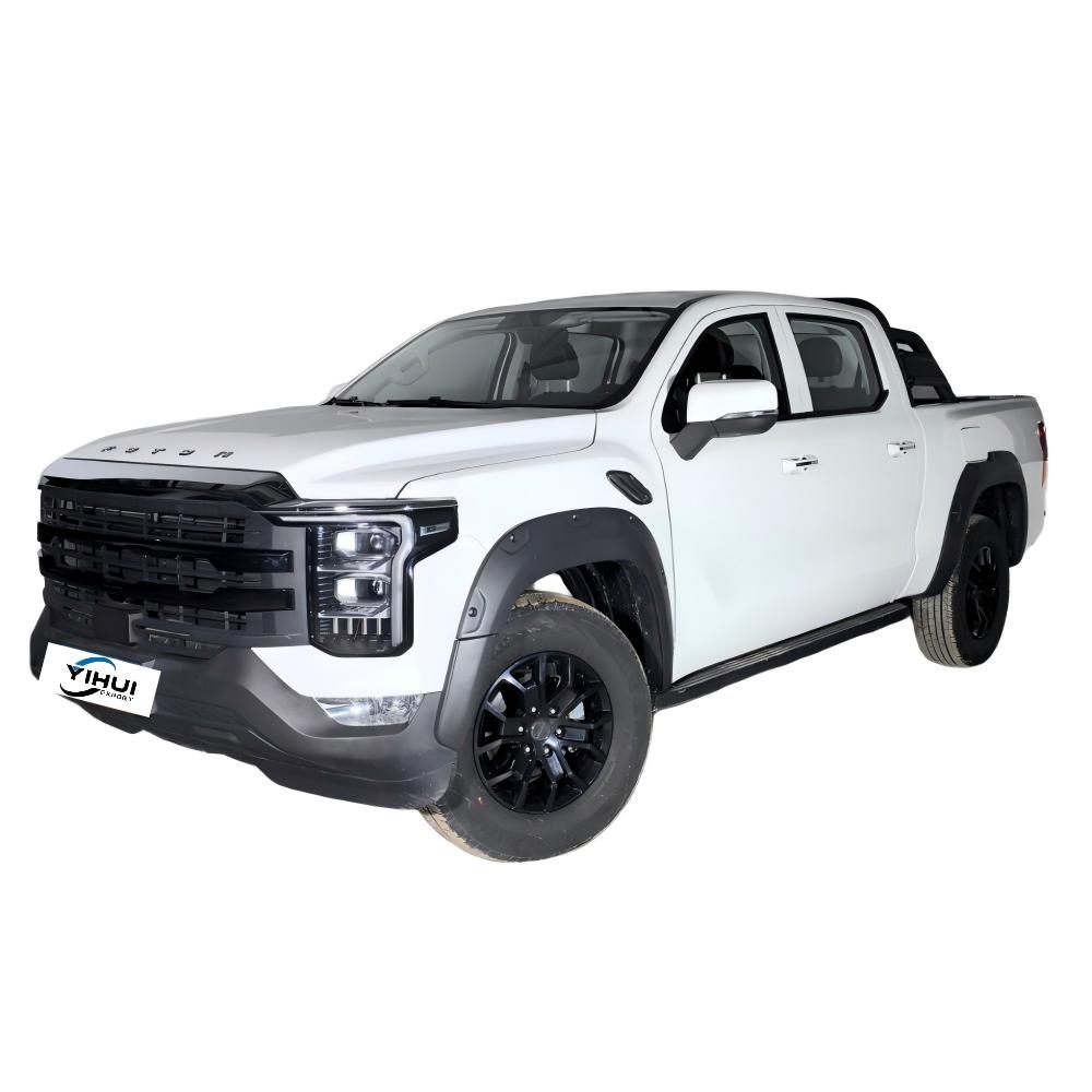 Used Foton Mars 7, 2023 Model, 2.0T Diesel 4F20TC17 + 48V Mild Hybrid, Long Wheelbase Elite Edition, 4-door 5-seat Pickup.