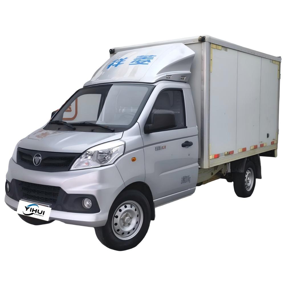 Used Foton Xiangling V, 2018 Model, 1.5L Naturally Aspirated (DAM15R), 5-speed Manual, 3.05m Single-row Box Van, 2-seat Mini Truck, Gasoline.