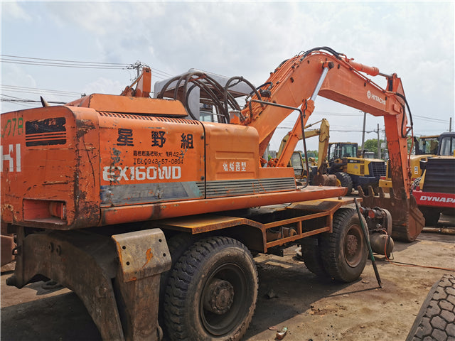 USED HITACHI EX160WD EXCAVATOR