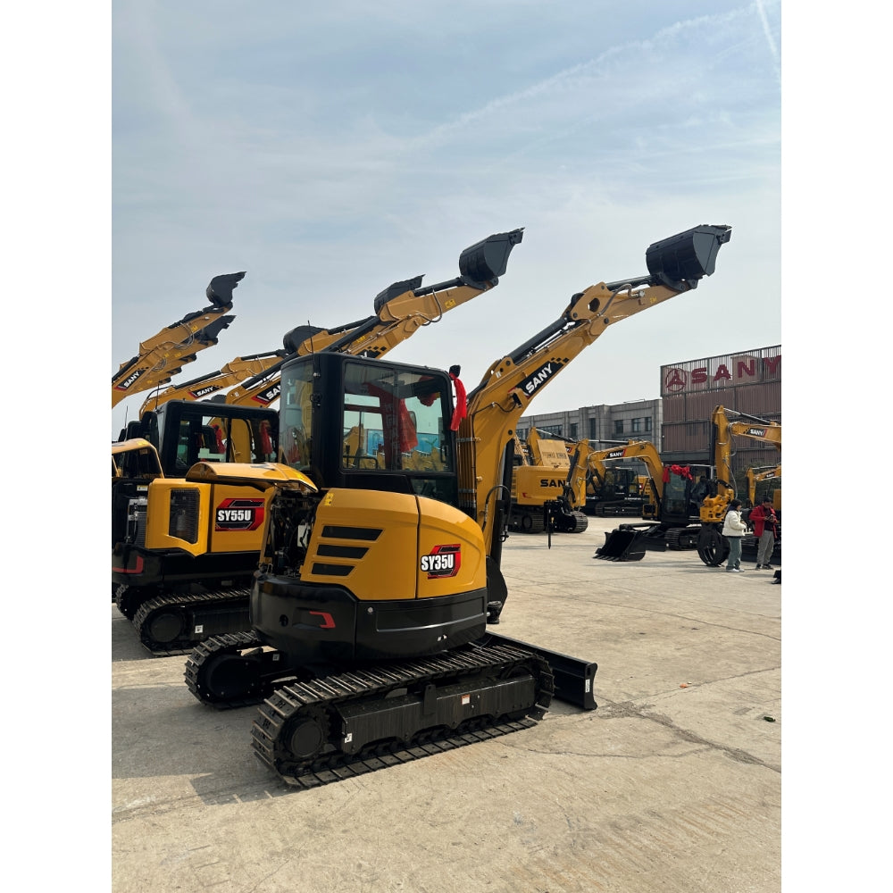 USED SANY SY35U MINI EXCAVATOR