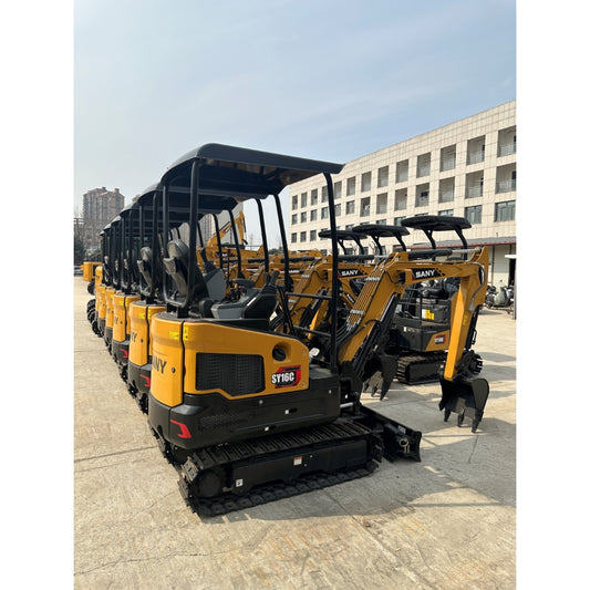 USED SANY SY16C MINI EXCAVATOR