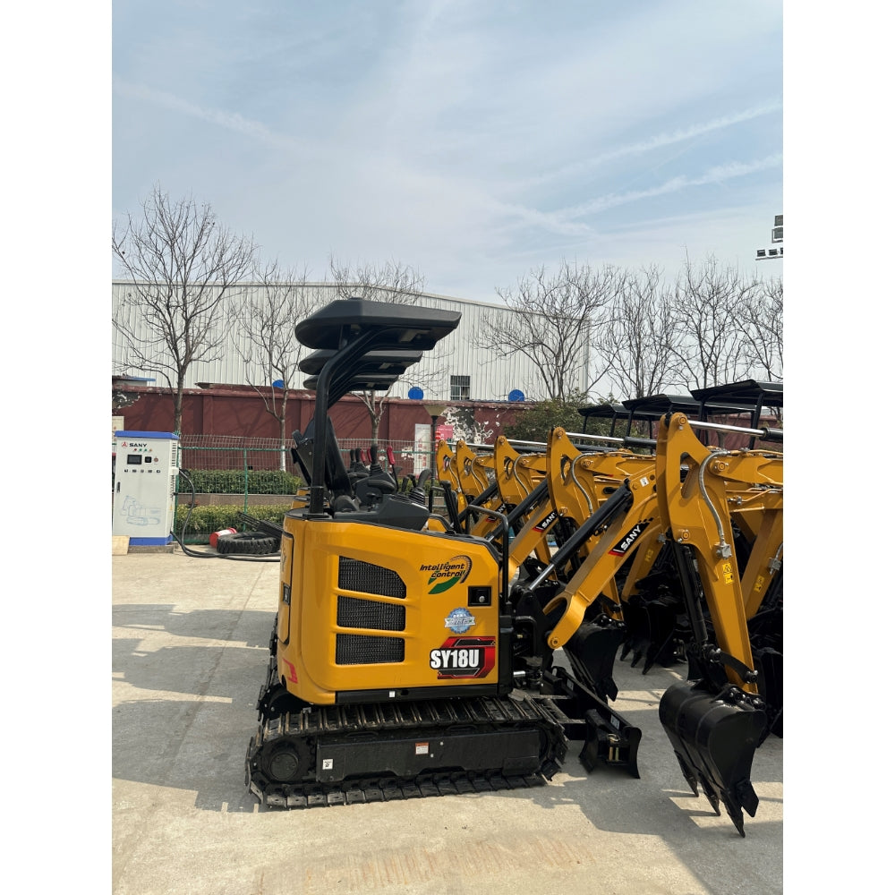 USED SANY SY18U MINI EXCAVATOR