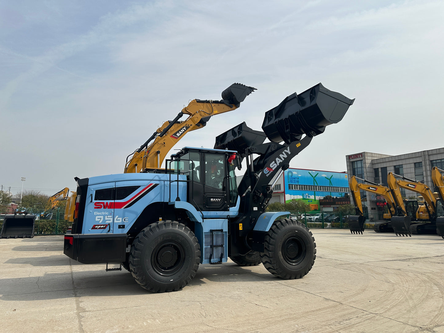 USED SANY SW956E LOADER