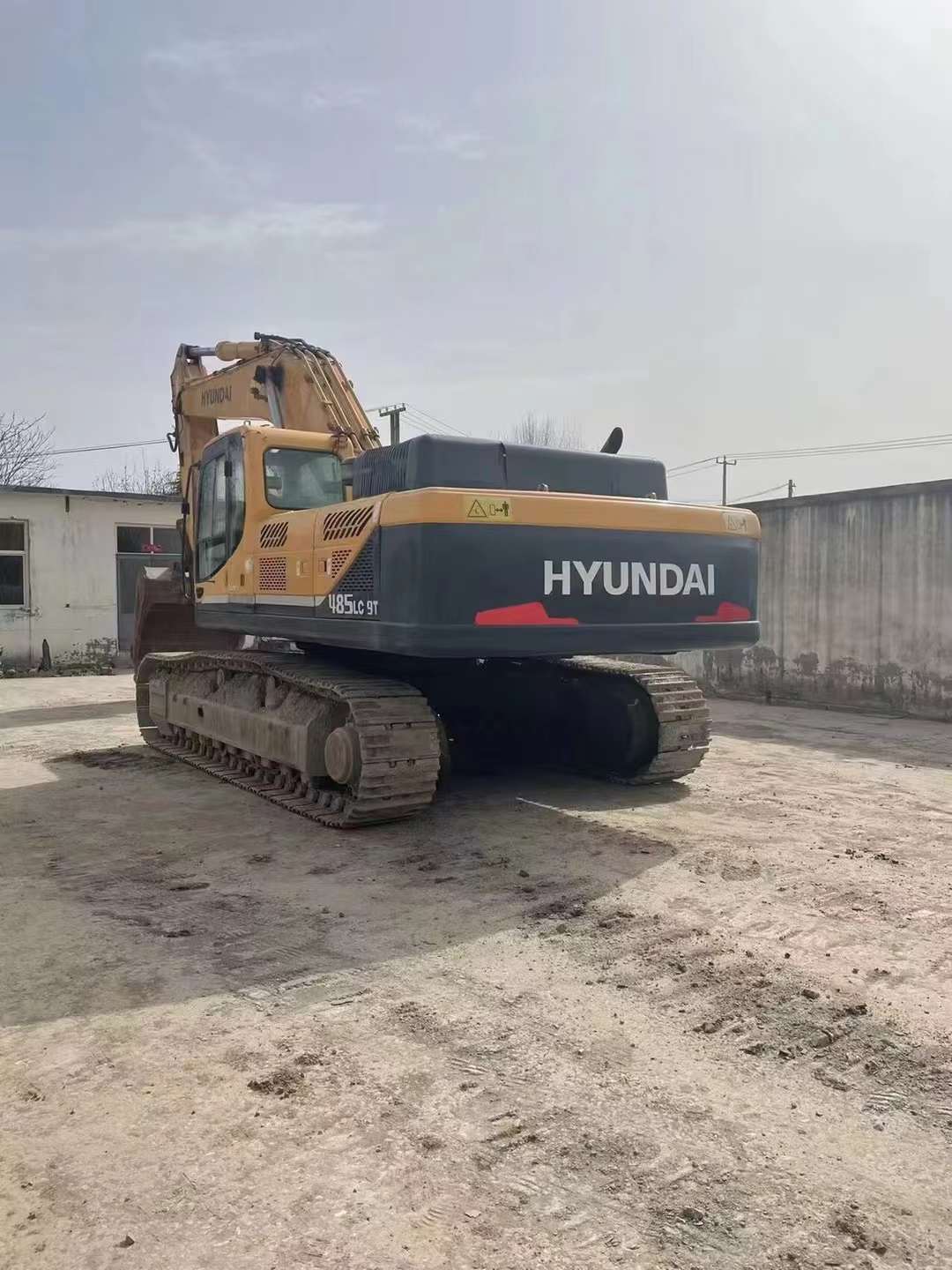 USED HYUNDAI R485LC-9T EXCAVATOR