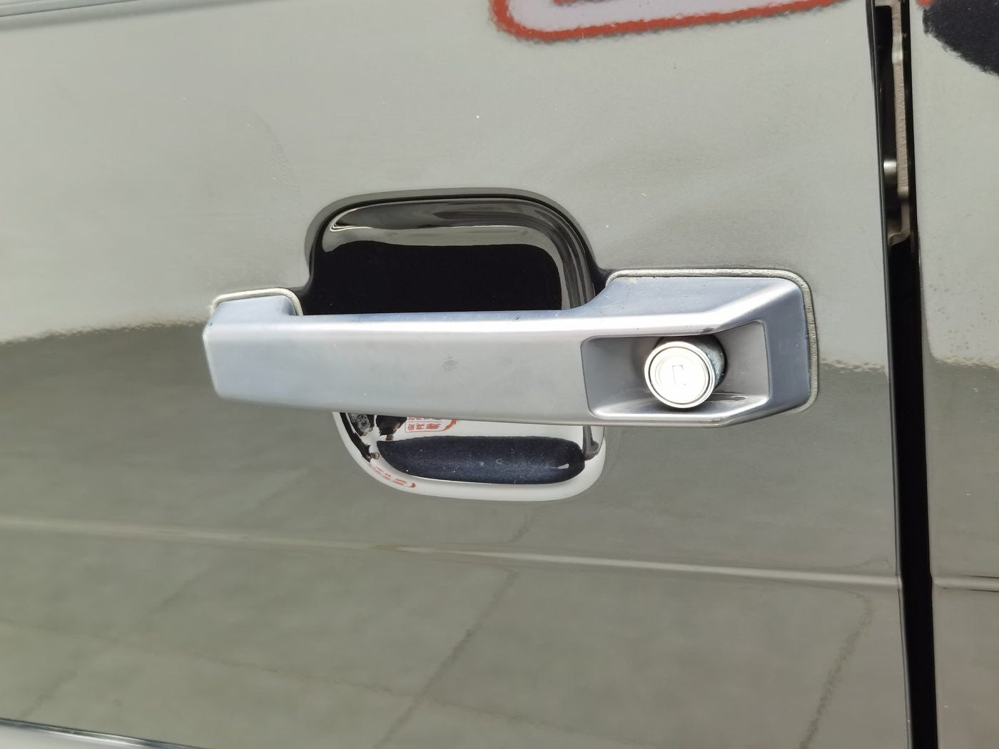 Used BAW BJ80 2020 Model 2.3T Automatic Zhuoyue Zhijing Trim rear view for China car export