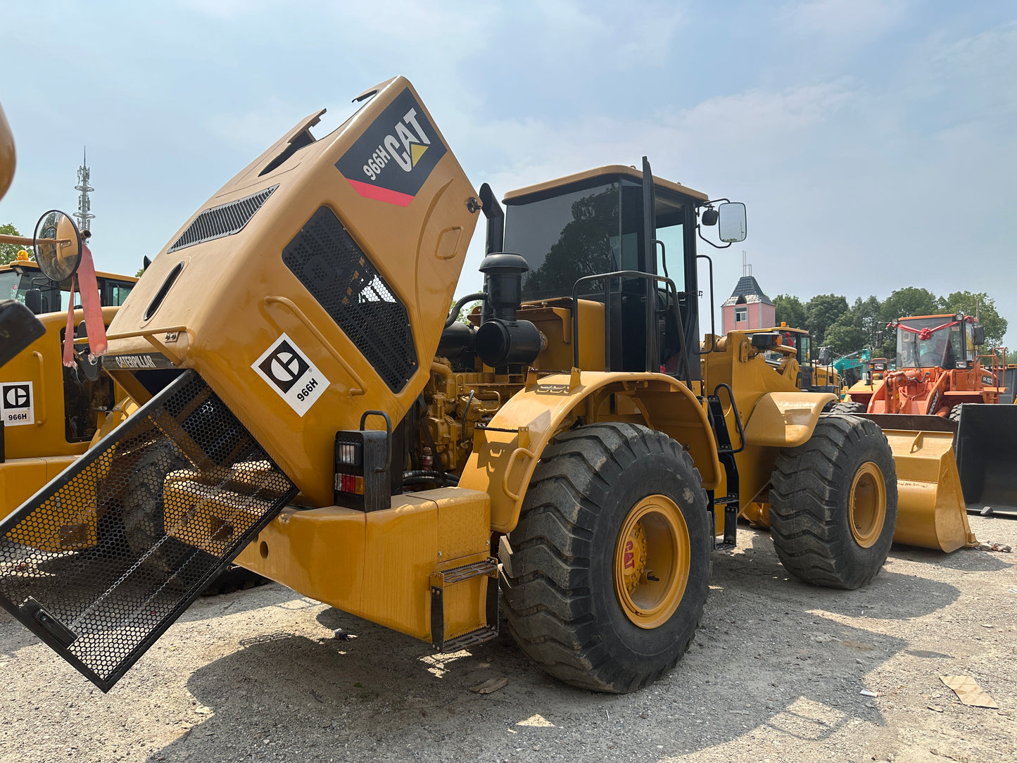 USED CAT 966H WHEEL LOADER