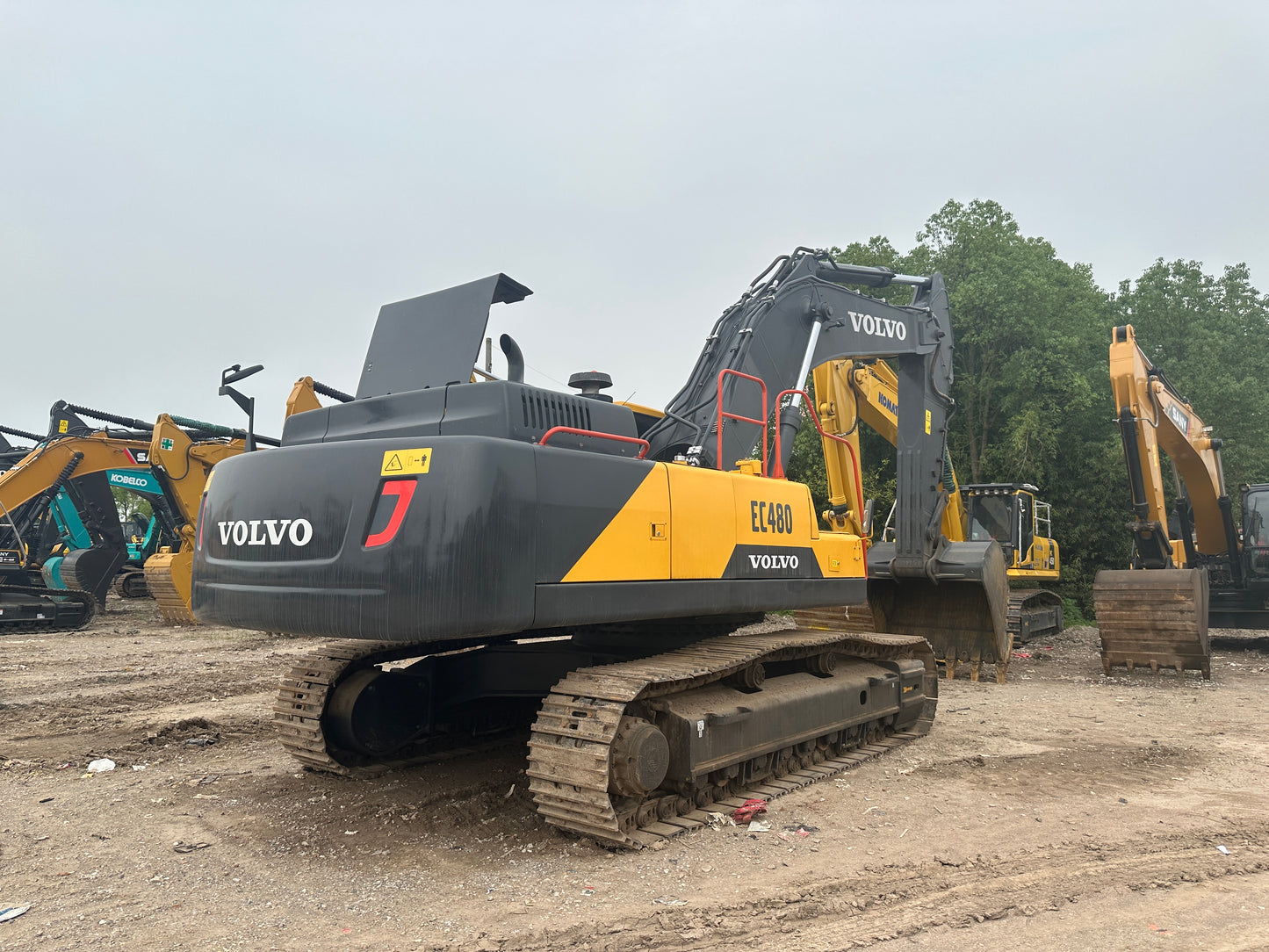 USED VOLVO EC480 EXCAVATOR