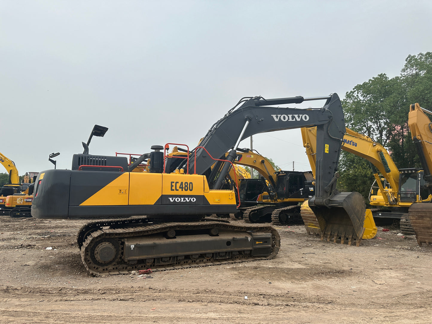 USED VOLVO EC480 EXCAVATOR