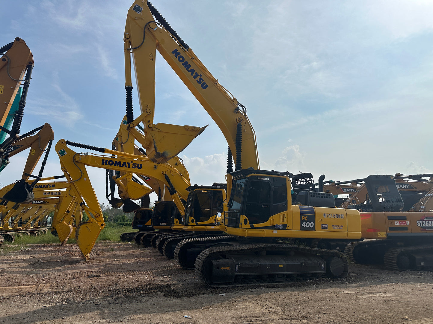 USED KOMATSU PC400 EXCAVATOR