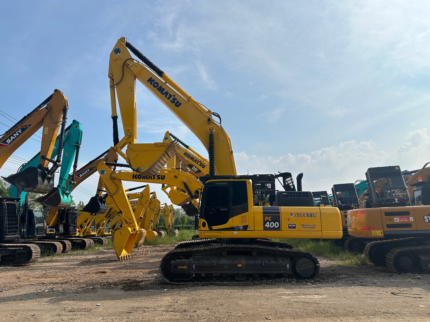 USED KOMATSU PC400 EXCAVATOR