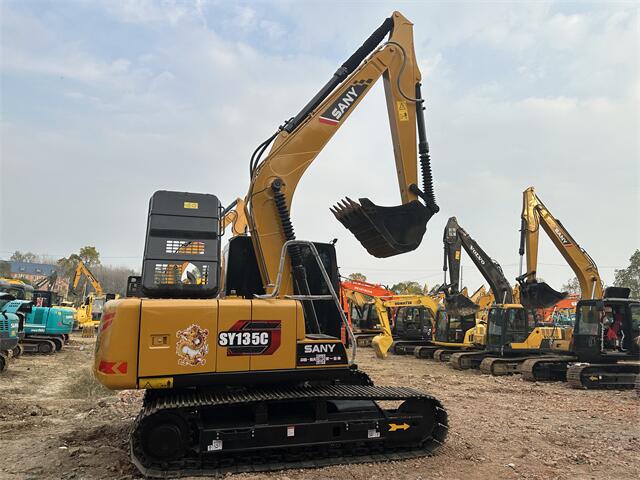 USED SANY SY135C EXCAVATOR