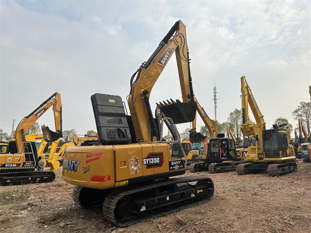 USED SANY SY135C EXCAVATOR