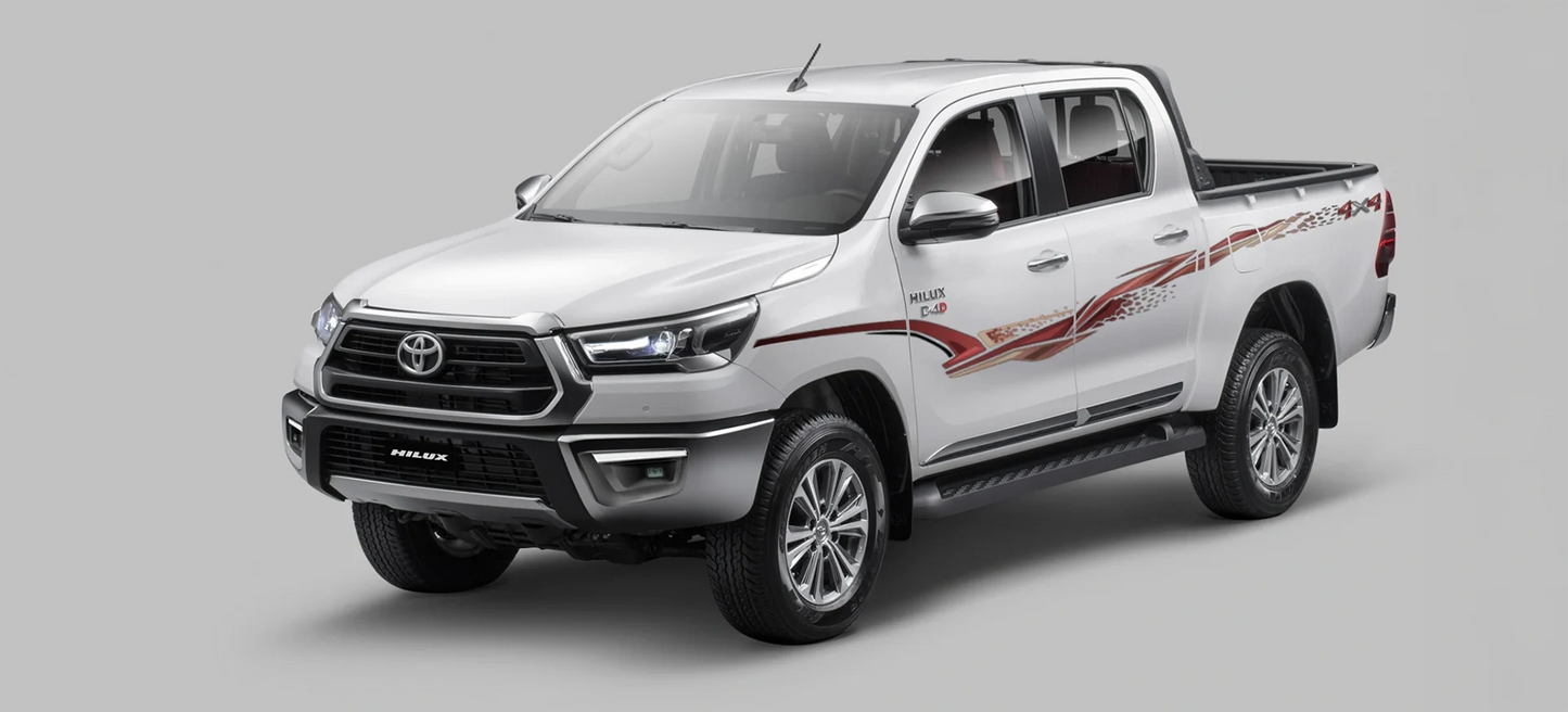 2026 Toyota Hilux Double Cab 2.8L D-4D Diesel 6AT 4WD SGLX pickup exterior photo for China car export