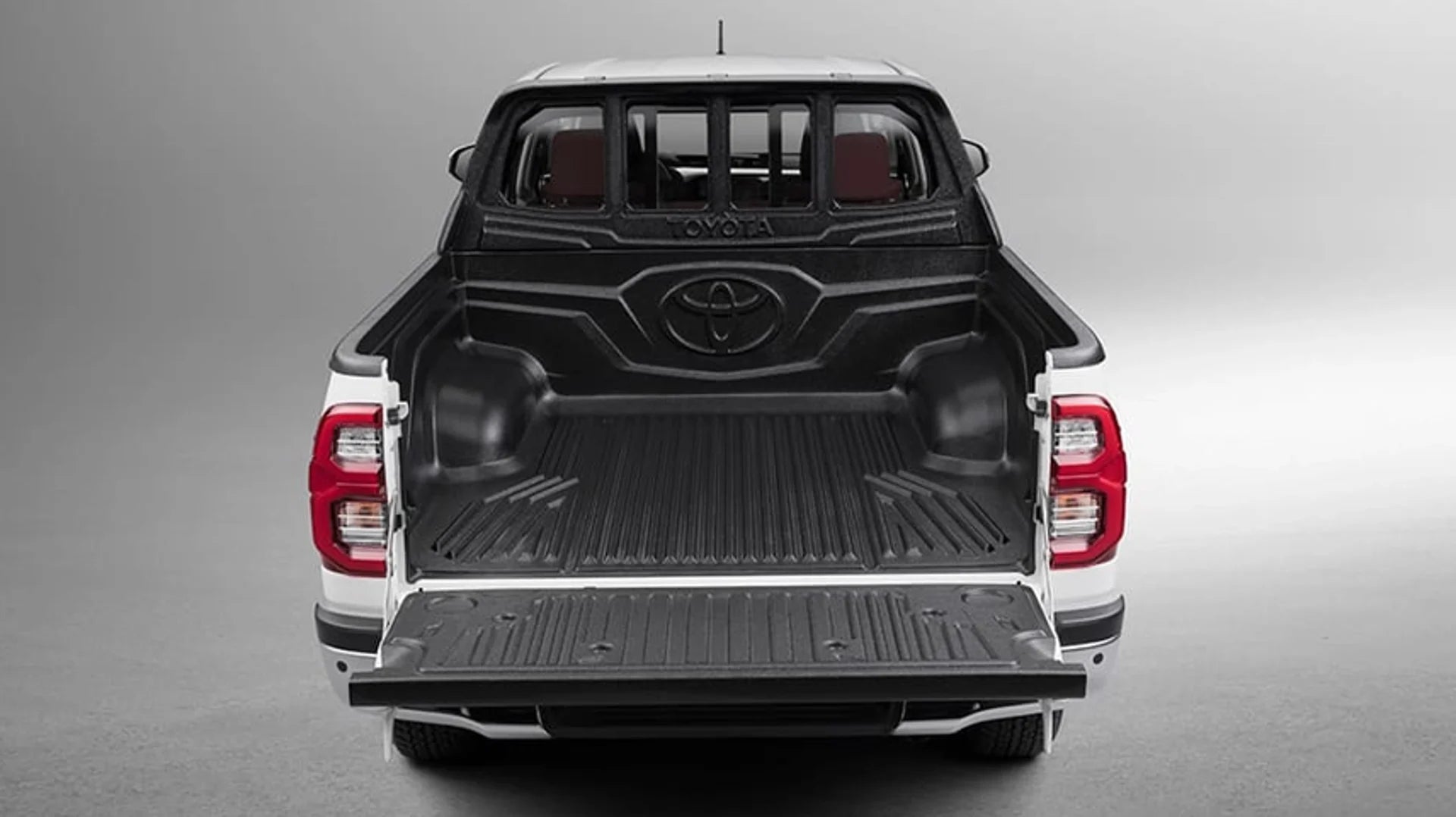 Toyota Hilux 2026 diesel 4WD pickup cargo bed official product photo